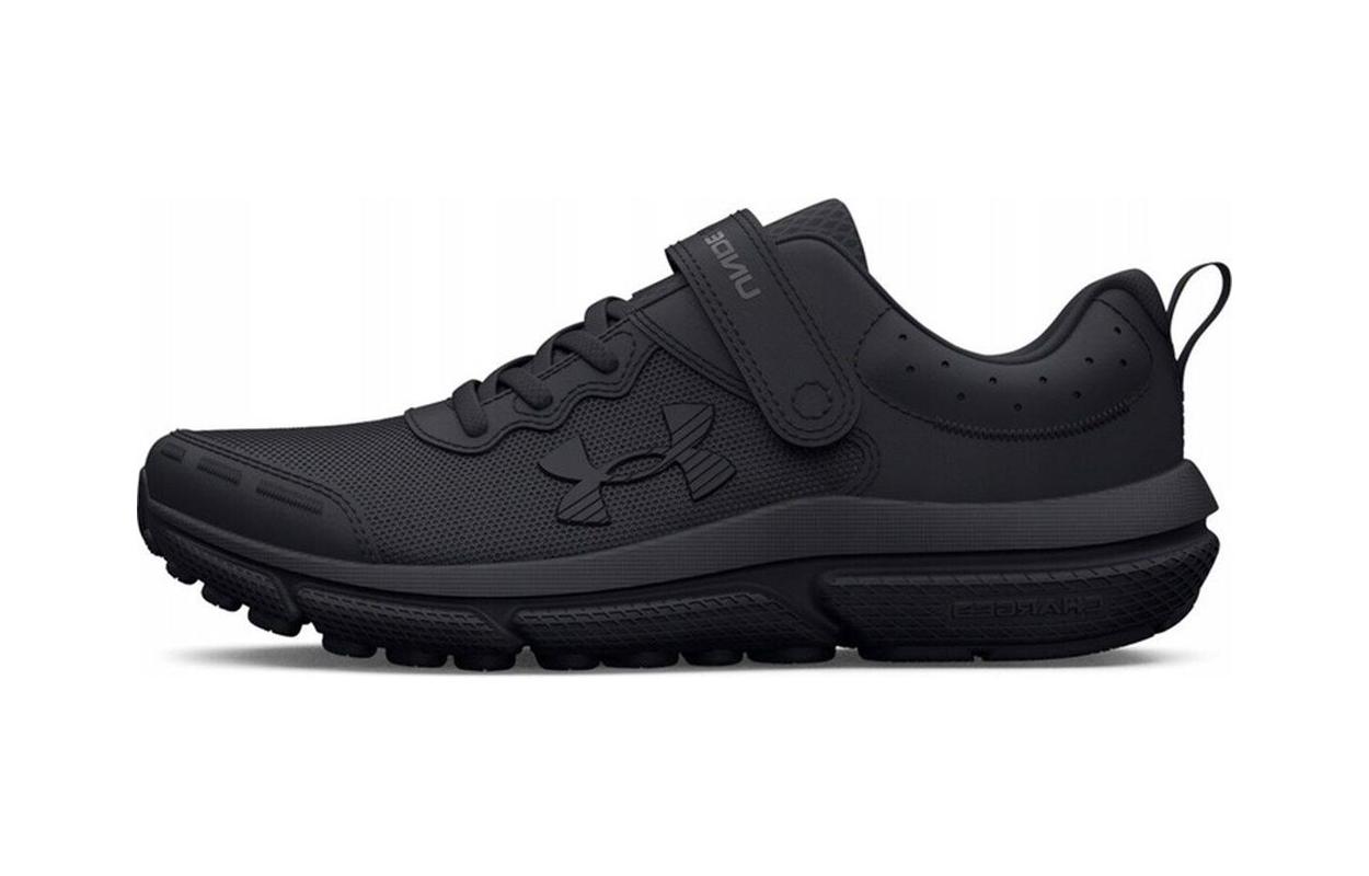 Under Armour Charged Assert 10 AC PS Triple Black Comfortable Cushioning, Wear Resistant Low top Running Shoes Black 3026183 002 28.5
