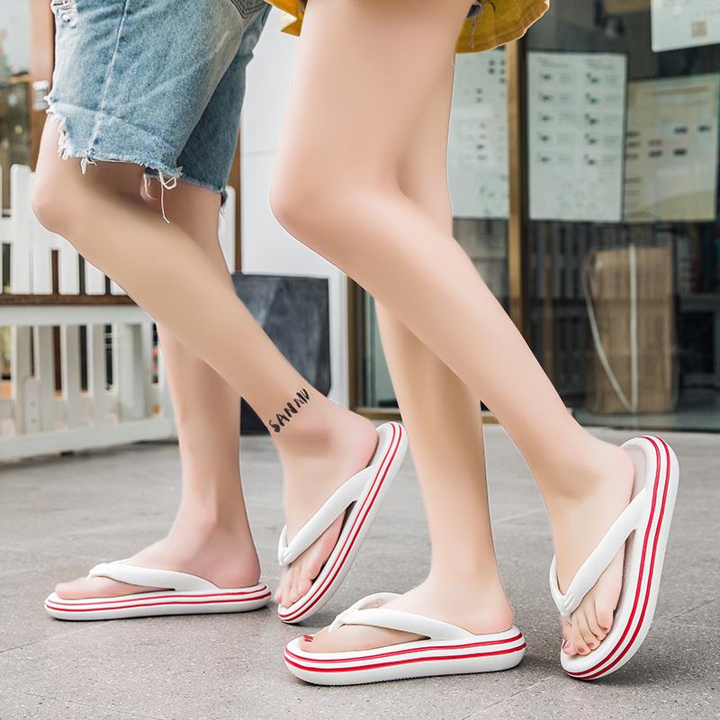 Módní Nové Stylové Platformové Žabky Pro Muže Ženy Měkké Pohodlné Pantofle Černé Protiskluzové Pantofle s Silnou Podrážkou Pánské Žabky