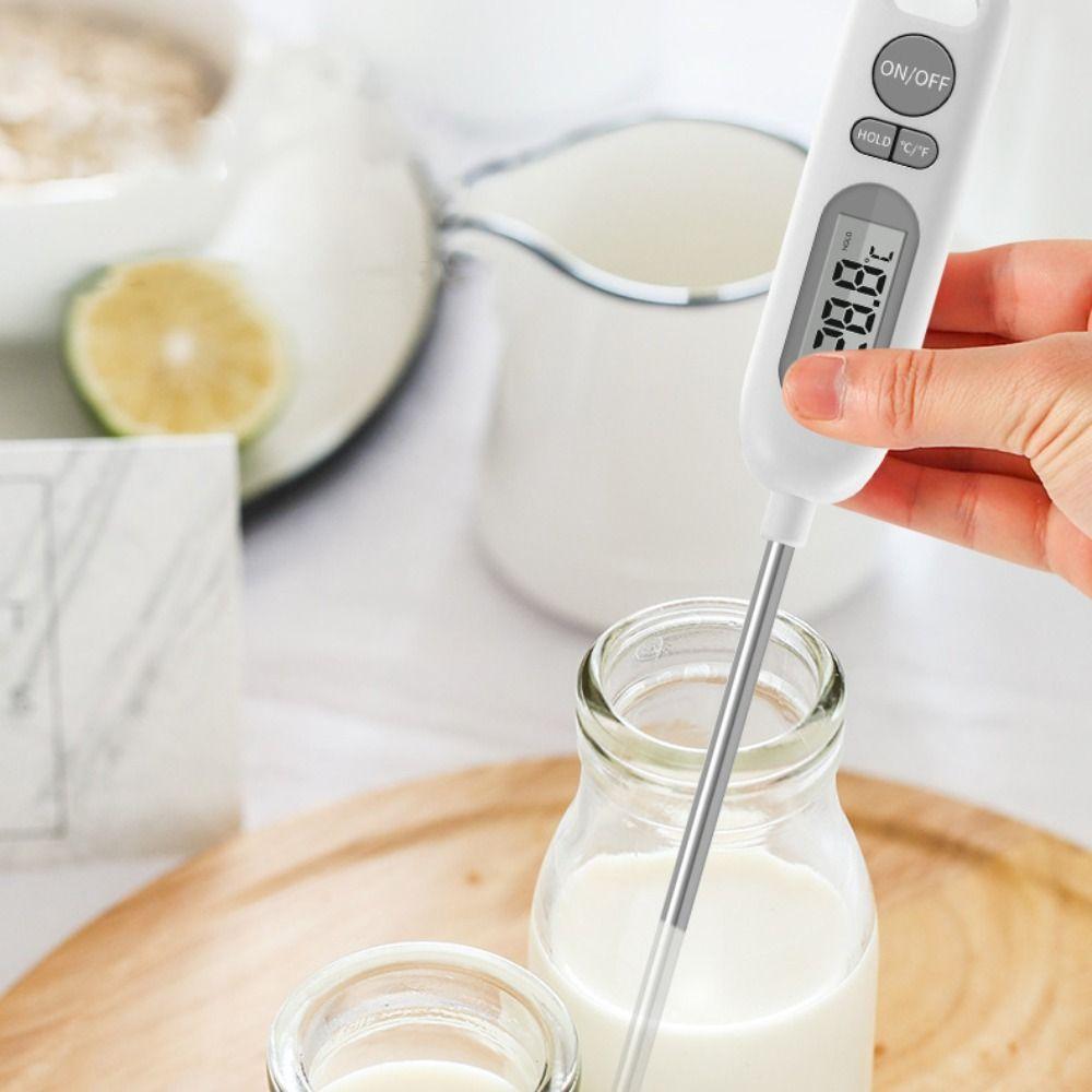 With Protective Case Kitchen Digital Thermometer Waterproof BBQ Thermometer  Oven