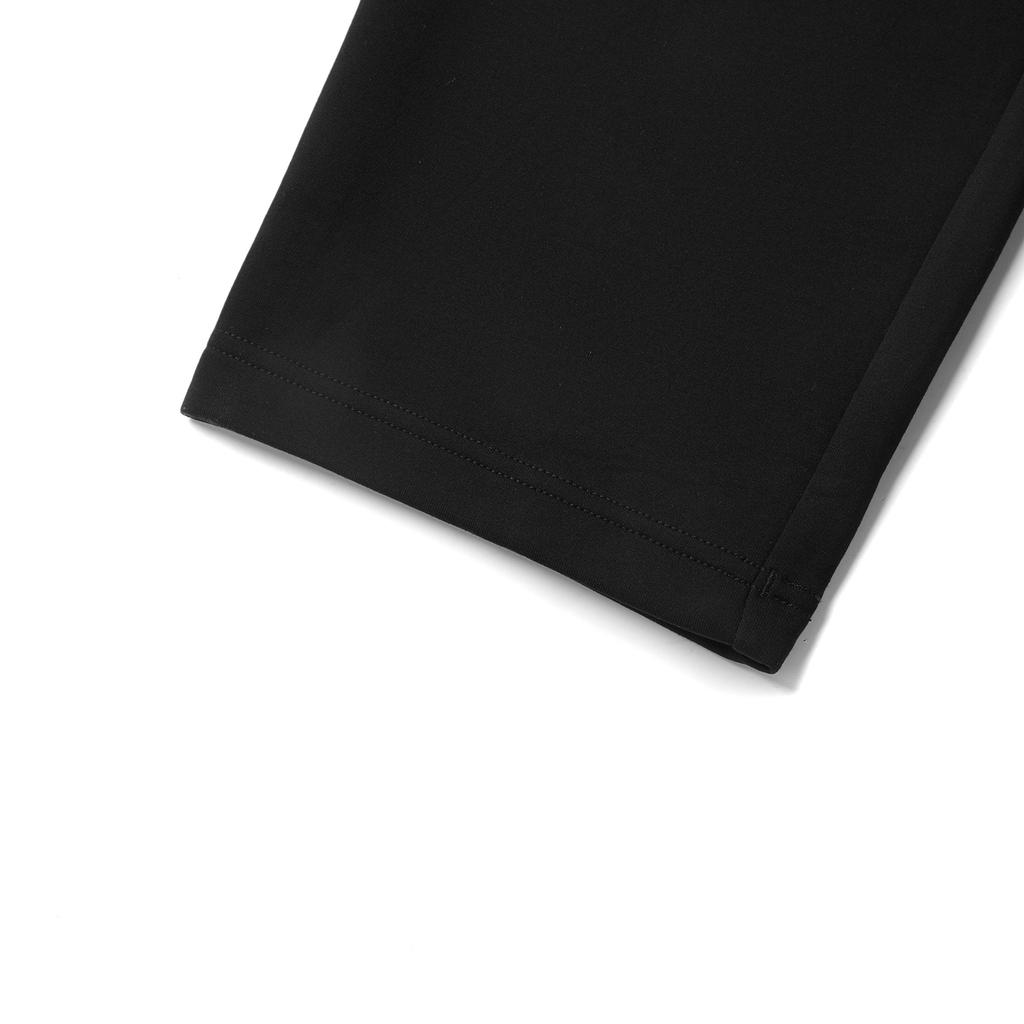 Li Ning Table Tennis Series Straight Leg Elastic Knit Sports Pants Men Bottoms Black AKLV175-1