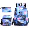 School Season Theumbrellaacademy School Bag 3-Piece Pencil Case + Shoulder Bag + Backpack