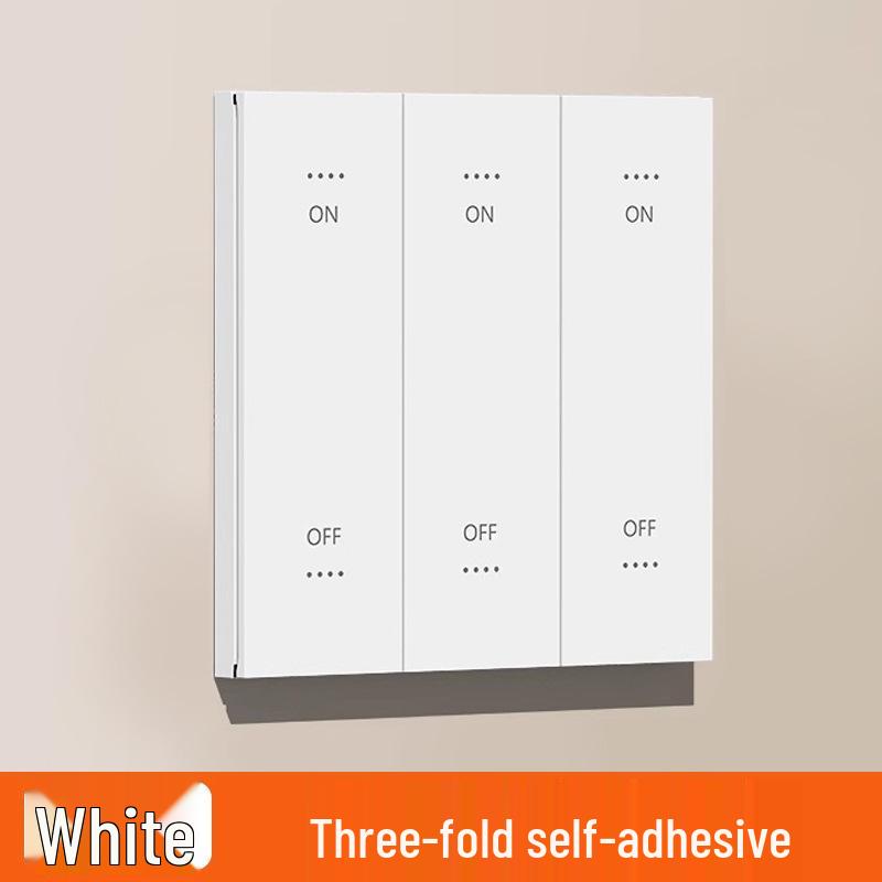 Mijia App-Compatible Smart Switch Panel: Four-Gang, Double-Gang, Double-Control, Single-Fire/Zero-Fire, Wireless, No Wiring Required
