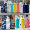 Takeya Flask Active Line Midnight Water Bottle Stainless Steel Bottle Direct Drinking Cold TAKEYA [Takeya Official] 1.17L