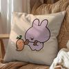 soft round Naughty Rabbit Asamimichan Pillow Case Living Sofa Cushion Cover Suitable For Home Bedroom Room Decoration