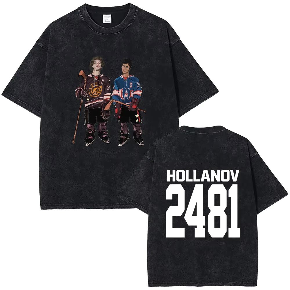 Hot Sale Heated Rivalry Heated All The Time Washed Vintage T-shirts Men Women Fashion Oversized T-shirt Male Y2k Cotton T Shirts