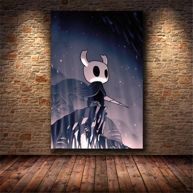 Hollow Knight Electronic Game Poster Home Decoration Painting Children's Anime Game Print Canvas Wall Living Room