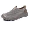 2025 Men's Vulcanized Shoes Comfortable Wear-resistant Slip-on Casual Shoes Summer Mesh Breathable Tennis Shoes Designer Brands