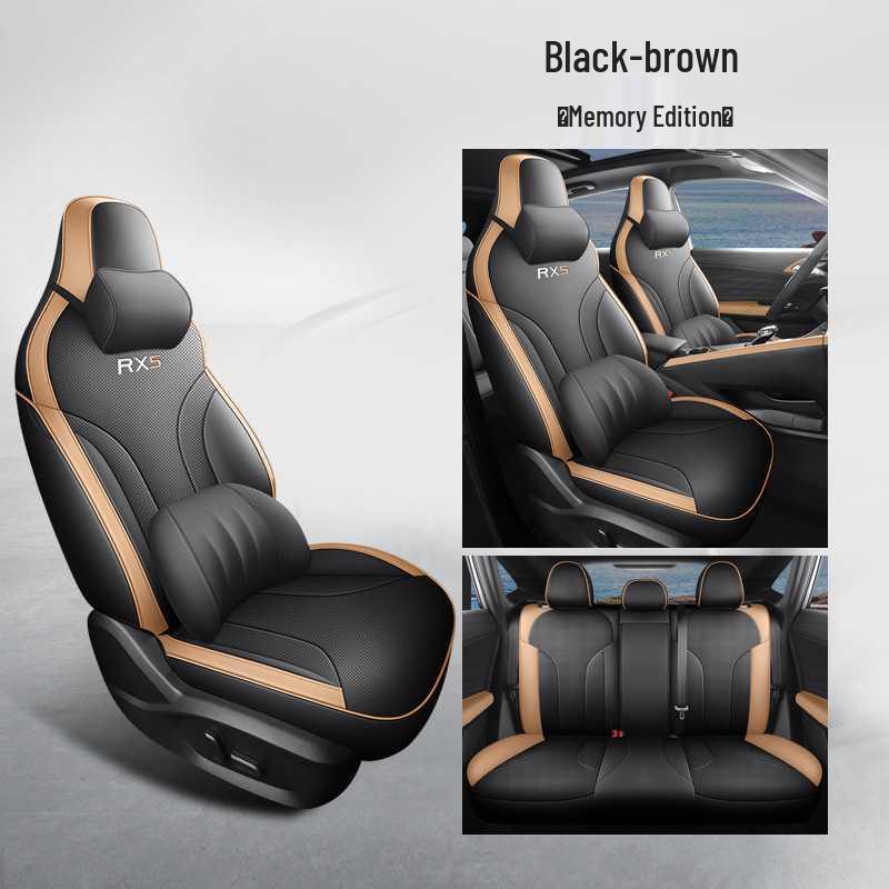 Leather Car Seat Cushion for Roewe RX5 - All-Season, Five-Seater Design