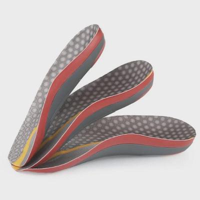 PU Insole for Adults: High Arch Support, Flat Sole Correction, Eversion Arch, Breathable, Soft, Comfortable