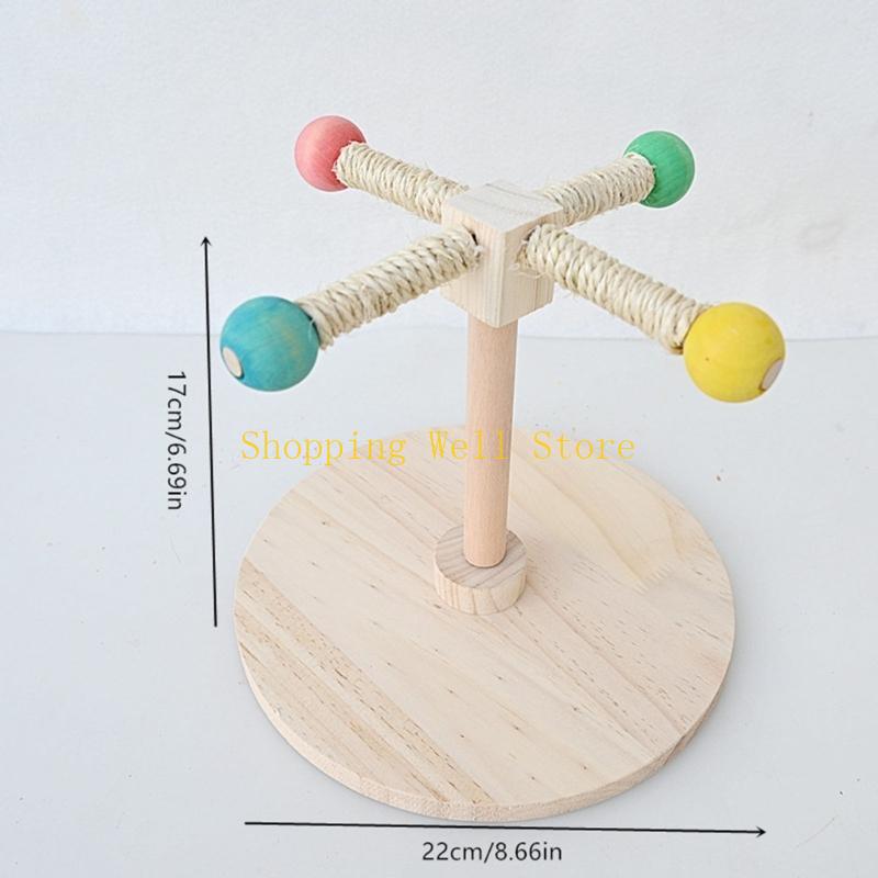 KX4B Sturdy Bird Perch Portable Accessory for Training Small Parrots