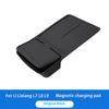 For LI LiXiang L7 L8 L9 2022 2023 Car Center Control Water Cup Holder Wireless Silicone Protection Pad Storage Box Anti Slip Pad