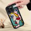 Picasso Abstract Art Painting Phone Case For Iphone 17 16 Pro Max 15 14 13 12 11 Plus Cover Soft TPU