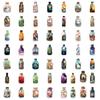 100PCS Bottle Big World Cartoon Stickers Luggage Skateboards Cute DIY Phone Cases Stationery Graffiti Stickers