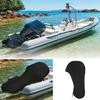Boat Cover Outboard Motor Cover 5Hp-250Hp Heavy Duty 600D Oxford Waterproof Motor Cover Outboard