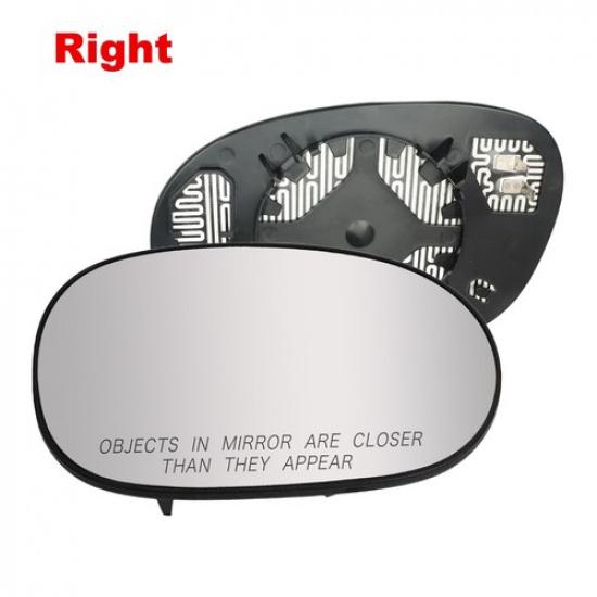 Passenger Side Heated Mirror Glass Right Side for Dodge Challenger 2008-2010