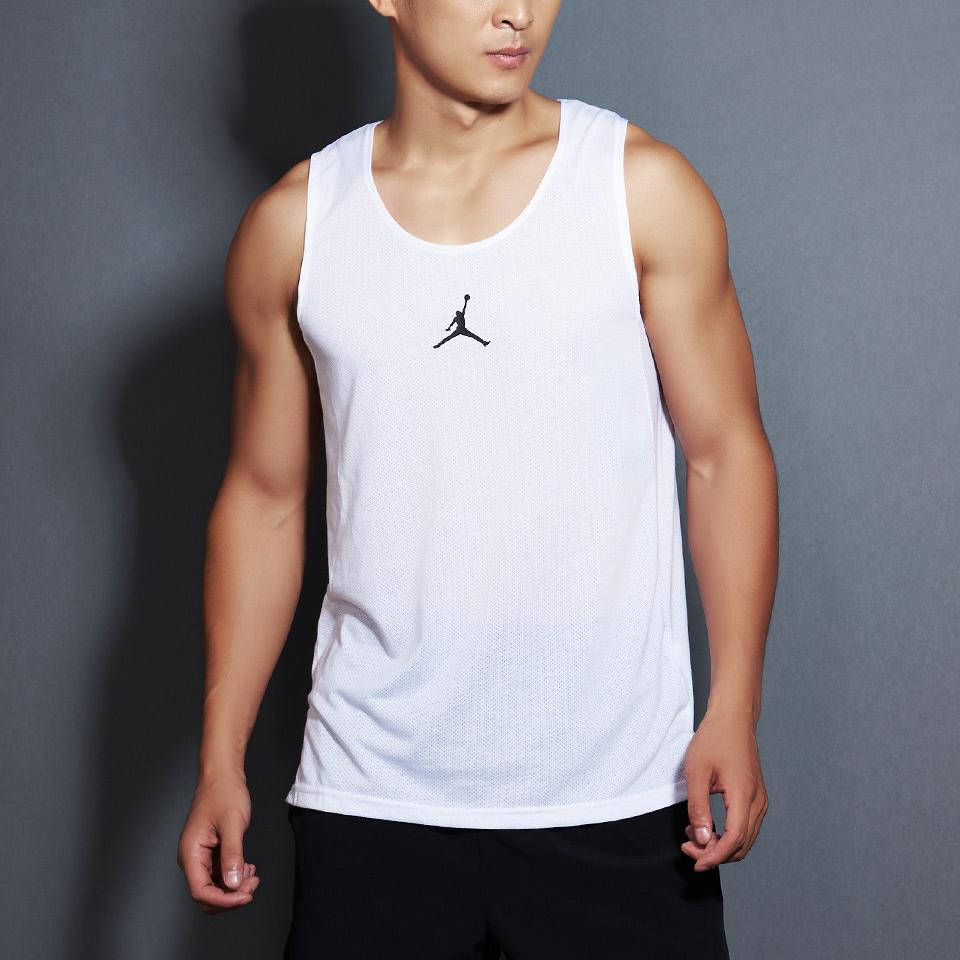 Jordan Air Tank Tops Men's White Crew Neck Thin Other 831377-100