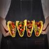 304 Stainless Steel V-Shaped Taco Holder for 2 or 3 Tortillas