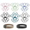 Silicone Five-Finger Grip Strengthener & Wrist Strap Finger Stretcher