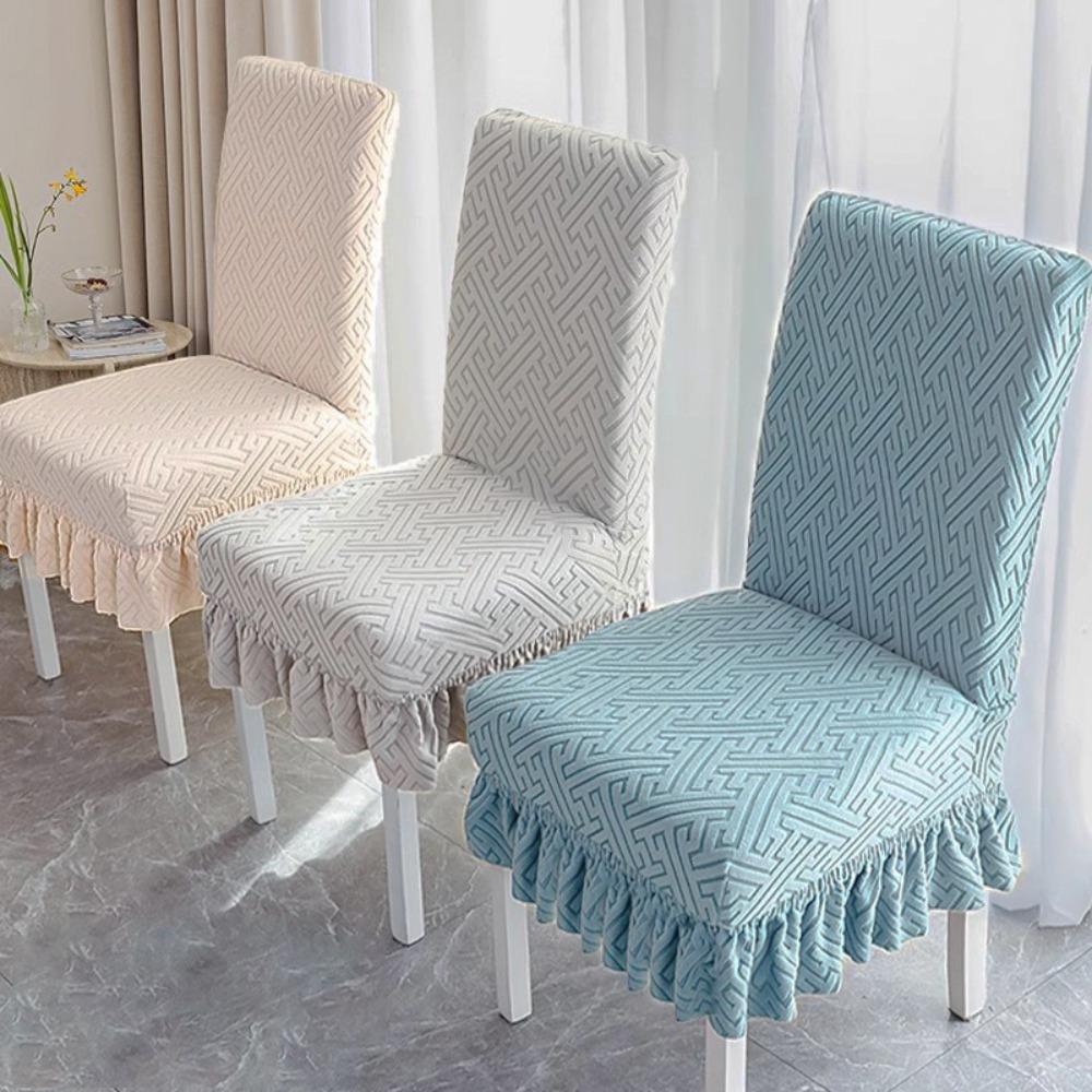 Stretchable Dining Chair Covers Thickened Universal Seat Covers for Chairs Stools with Backrest