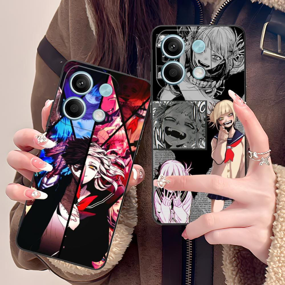 Hero Academia Himiko Toga Phone Case for POCO M6 M5 M4 M3 X7 X6 X5 X4 X3 F6 F5 F4 Pro GT 5G Colour Printing Luxury Pretty Cover