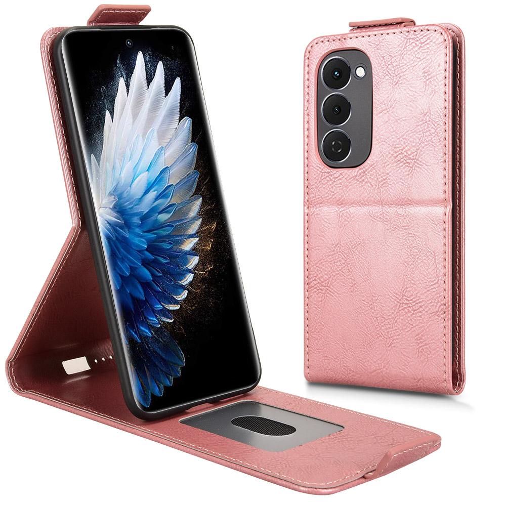 For TECNO Spark 40 Pro+ 4G Stand Case Magnetic Clasp Vertical Flip Leather Phone Cover with Card Holder