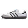 Adidas Originals Samba Low top Skateboard Shoes Unisex Black White IG1024(Team22-samba)
