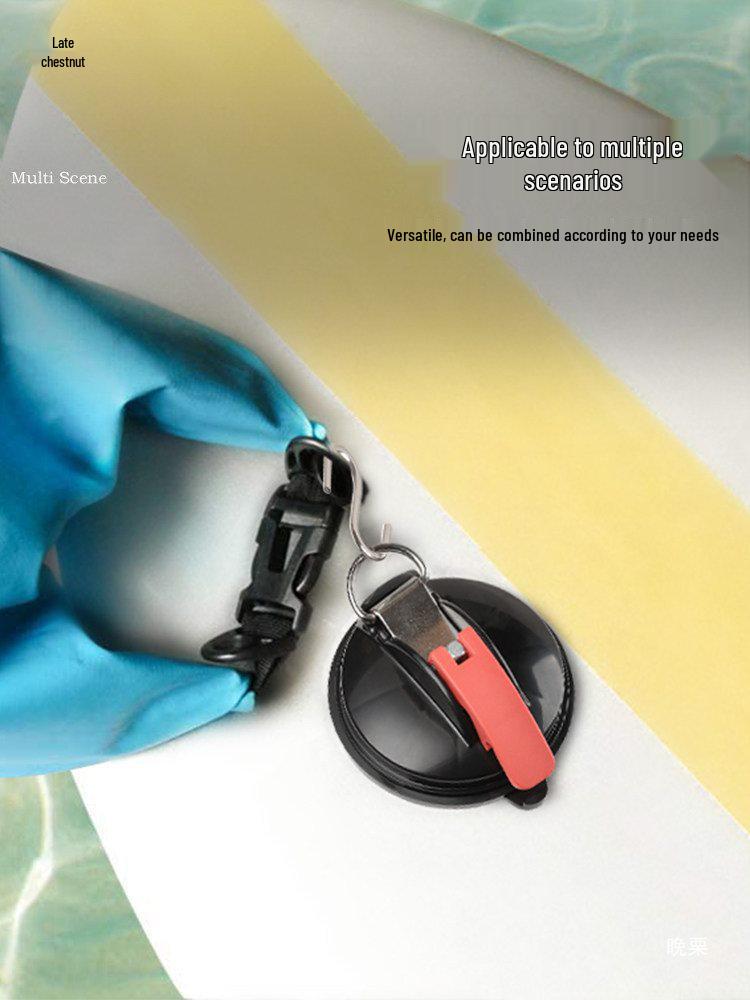 Suction Cup Hook for Wall, Glass, and Car Roof Tent Storage