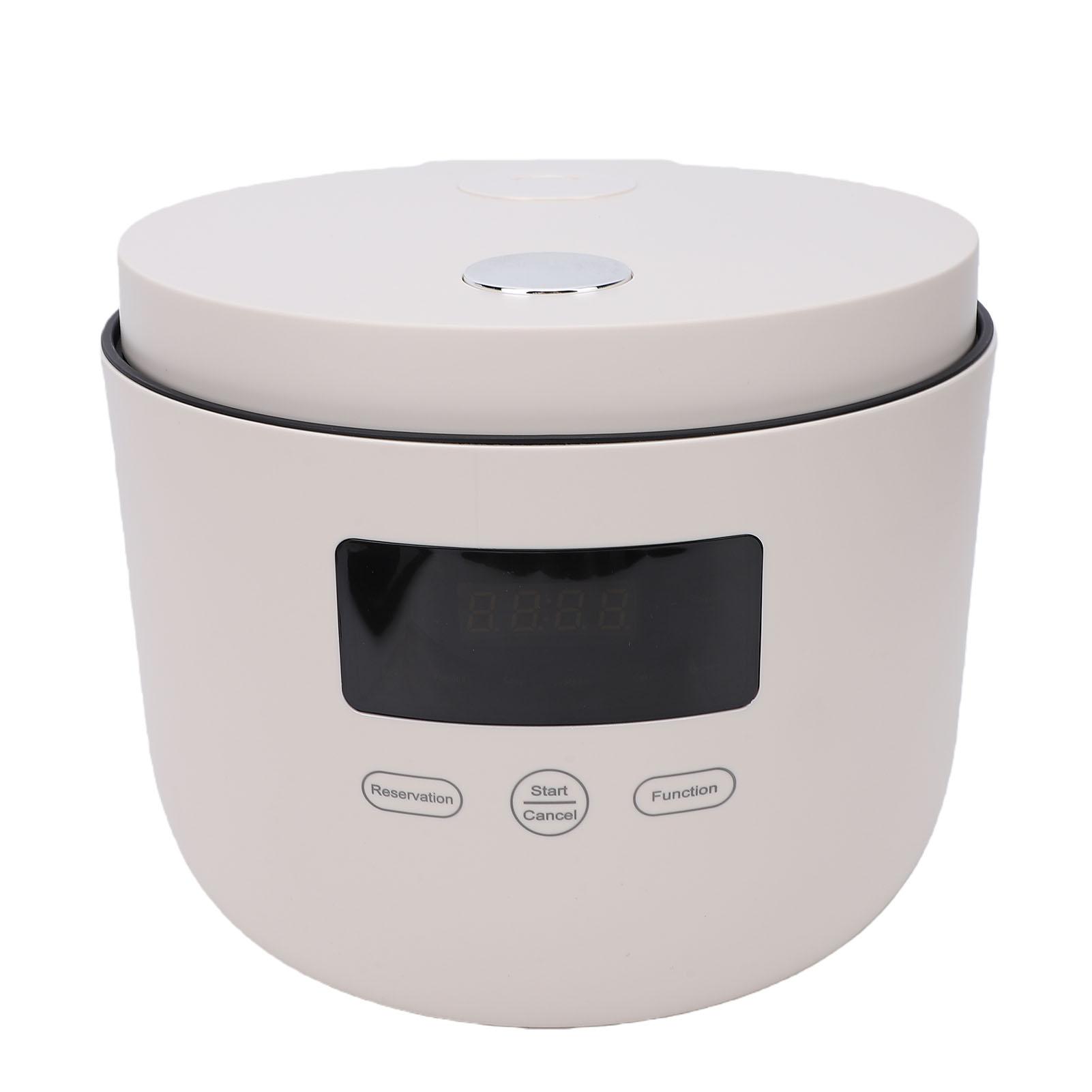 

Rice Cooker Non Stick Electric Hot Pot with Steaming Basket Portable Multifunctional Cooking Pot for Ramen Noodles L