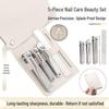 Lux Premium 5-Piece Pull-out Manicure & Toenail Clipper Set