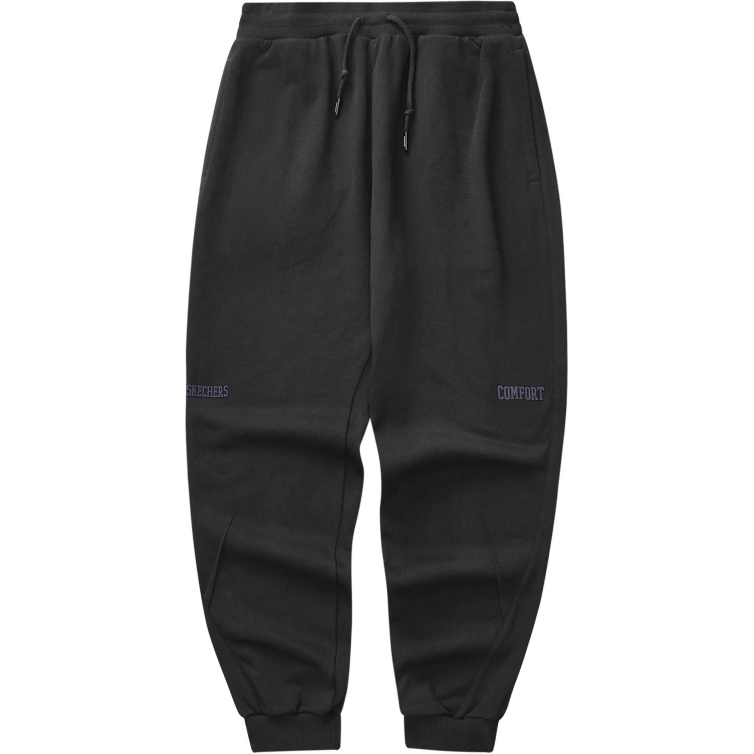 Skechers Soft And Comfortable Versatile Sports Casual Pants Men Bottoms Carbon-Black L324M055-0018 L