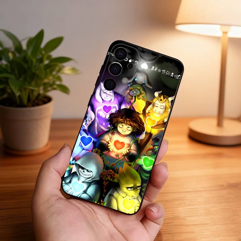 Game U-Undertale-es For Samsung Phone Case S26,S25,S24,S21,S22,S23,S30,Ultra,S20,Plus,Fe,Lite,5G Black Cover