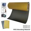 1Roll 3 Sizes Microwave Shielding Absorbing Material Low High Frequency Anti-Met Ferrite Sheet