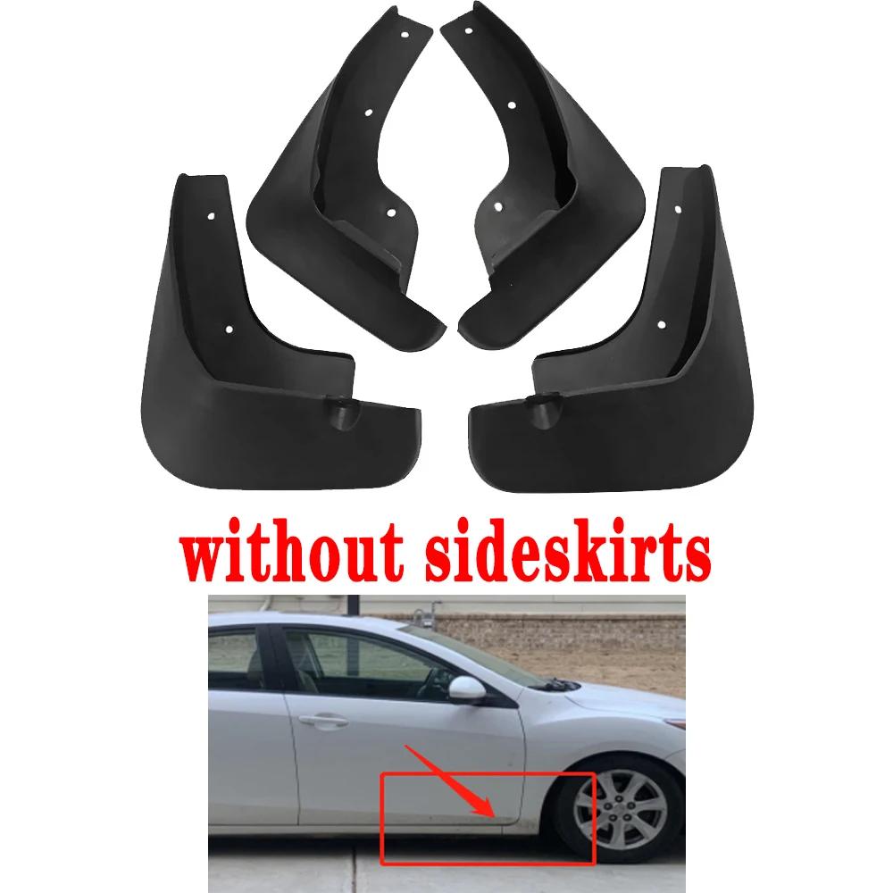 Für Mazda 3 Axela Mazda3 BL HATCHBACK 2010~2013 Auto Schmutzfänger Frostschutz Klappe Spritzschutz Schmutzfänger Vordertür Schutz Auto Zubehör