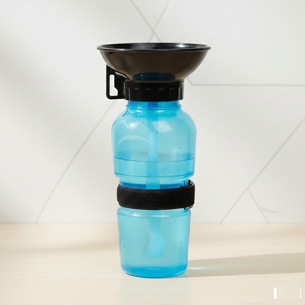 Portable Dog Water Bottle Outdoor Pet Feeder Travel Dog Drinking Cup Hiking Camping Pet Supplies