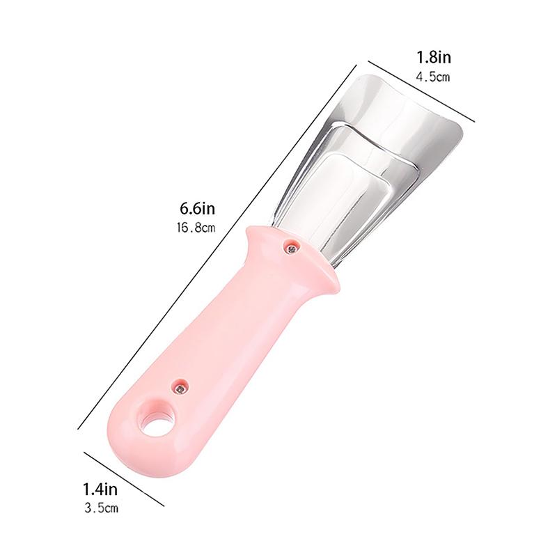 Stainless Steel Ice Scraper For Home Kitchen And Refrigerator Defrosting With Non-slip Handle