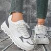 Unisex Mesh Running Shoes Lightweight Breathable Sports Sneakers Elastic Soft Sole Footwear for Walking Gym Fitness