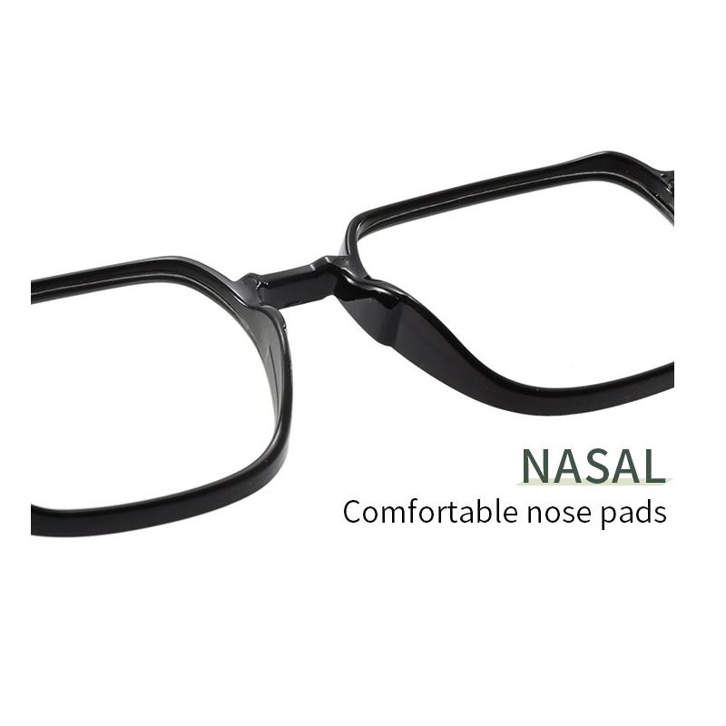 2Pcs   Nearsighted Eyeglasses Women Men Retro Square Student Finished Myopia Glasses Prescription Glasses