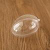 Ornament Plastic Fillable Transparent Balls Candy Box Transparent Easter Egg Easter Decoration