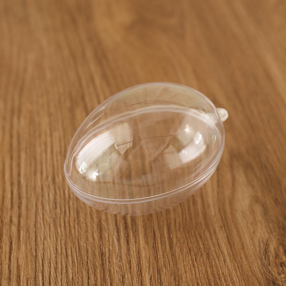 Ornament Plastic Fillable Transparent Balls Candy Box Transparent Easter Egg Easter Decoration