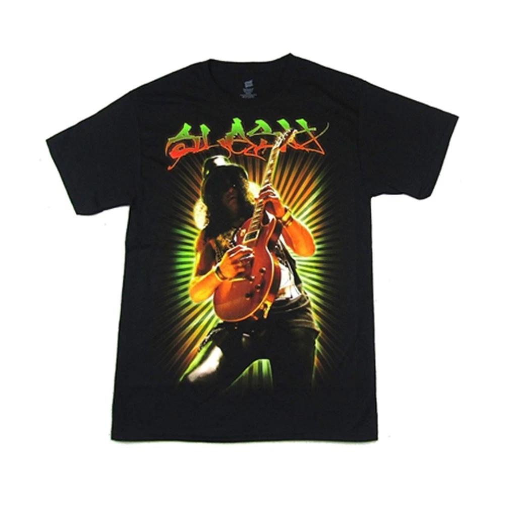 Men s Slash Stage Silhouette T-shirt Small Black XXXL