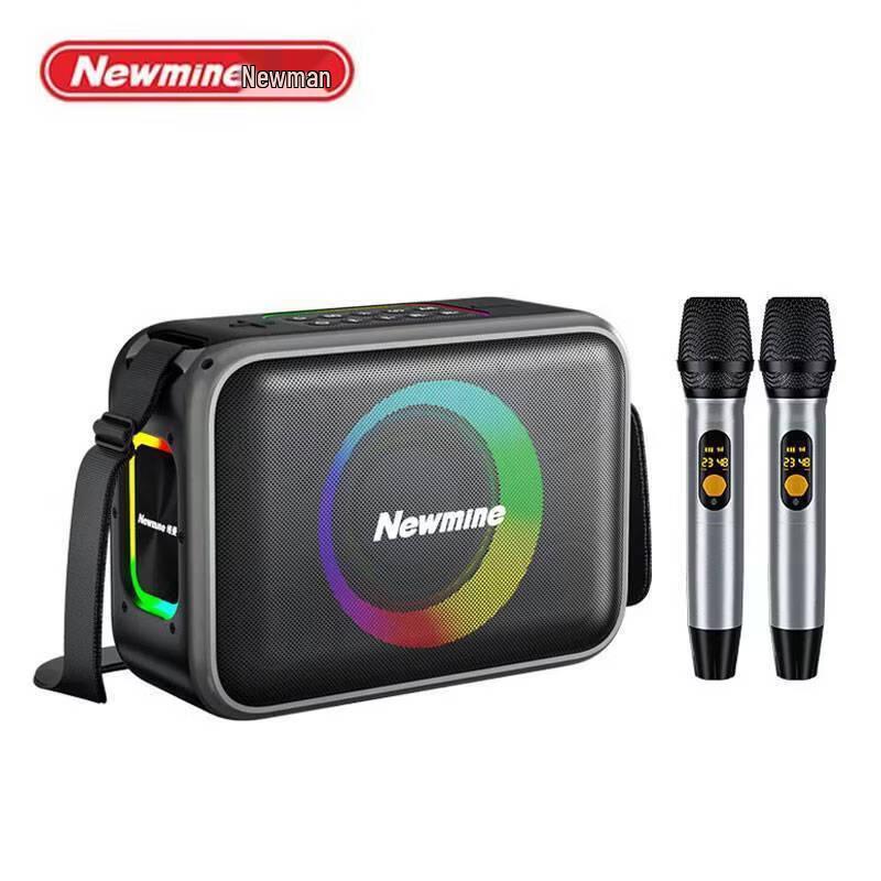 

Newmine MC98 Portable Bluetooth Karaoke Speaker