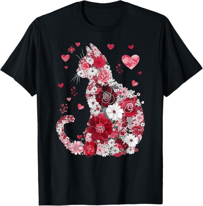 

Happy Meowentine039;s Day Funny Girls Cat Valentines Day Women T-Shirt Unisex T-Shirt XXL