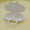 Double Cup Egg Cooker Poachers Eggs Stand Draining Boiler for Home