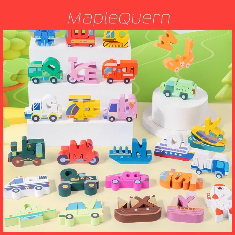 Wooden Animal Traffic 3d Puzzle For Kids Education And Cognitive Development