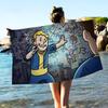 Game F-Fallouts Anime Microfiber Beach Towel Absorbent Quick dry Soft Yoga Swimming Resort Mountain Climbing Towel
