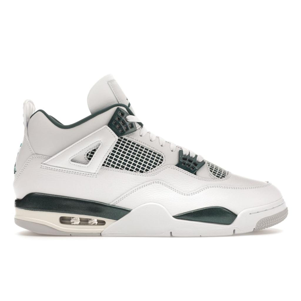 Air Jordan 4 Retro Oxidized Green Unisex Sneakers White Neutral-Grey FQ8138-103