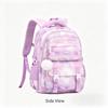 New Primary Girl Student Schoolbag Lightweight Wear-resistant Backpack Fashion Contrasting Color Cute Cartoon Fish Junior High School Student Book Bag