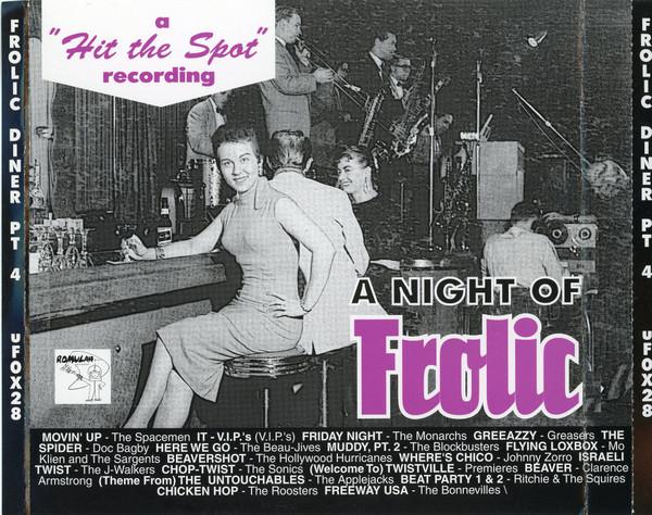 

CD VARIOUS - Frolic Diner Part 4 UFOX28 Romulan Records US Rock Used