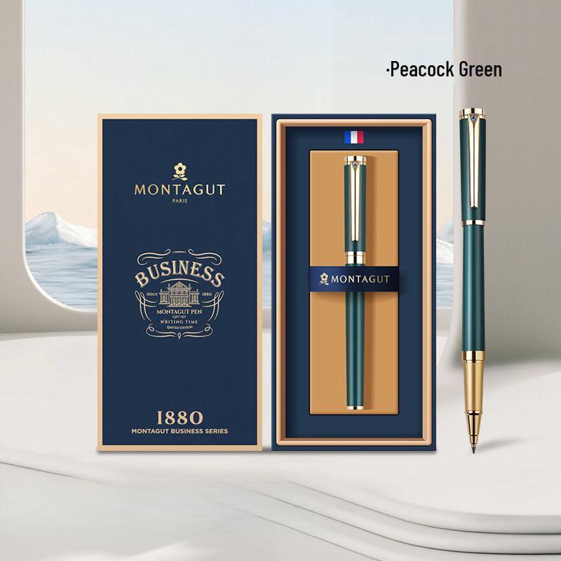 MONTAGUT Pandora Bead Pen 702 - Elegant Metal Signature Pen for Boys and Girls