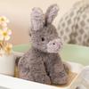 23/40/60CM Cute Burro Peluche Toys Lovely Grey Donkey Plush Dolls Stuffed Soft Animal for Baby Infant Birthday Room Decor Gifts